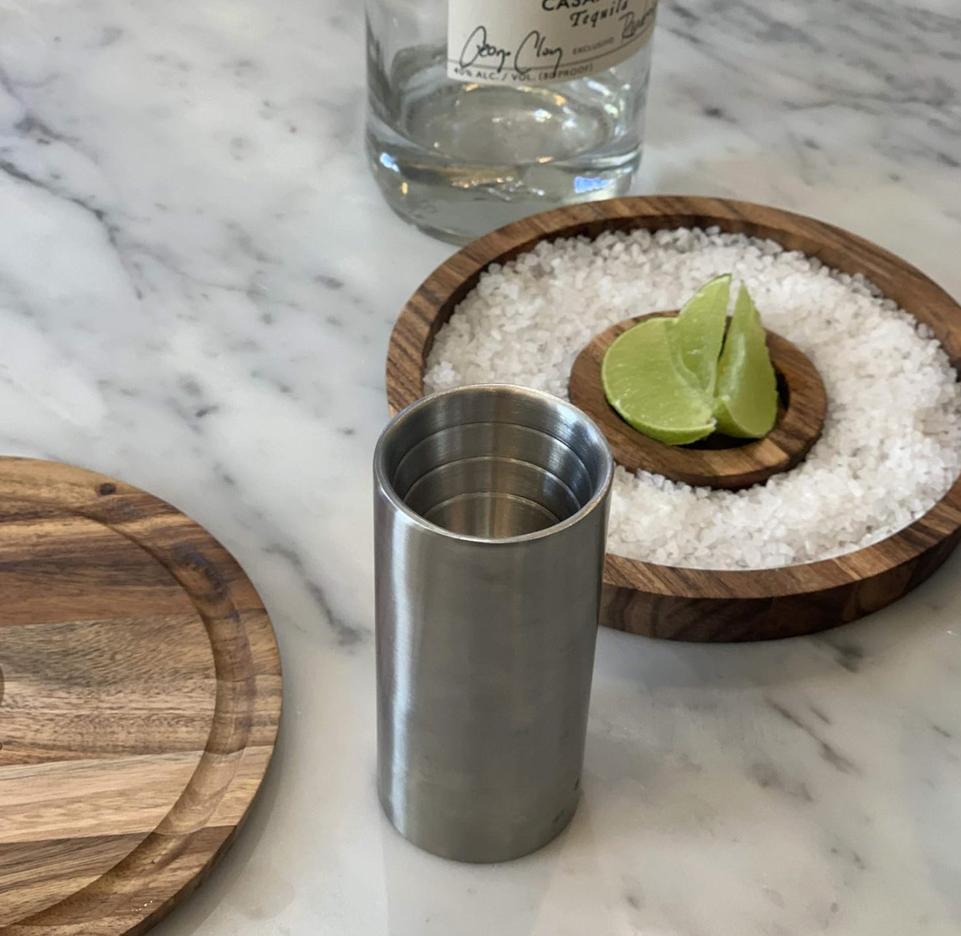 Outset Double Wall Measuring Jigger – 1 oz & 2 oz Stainless Steel