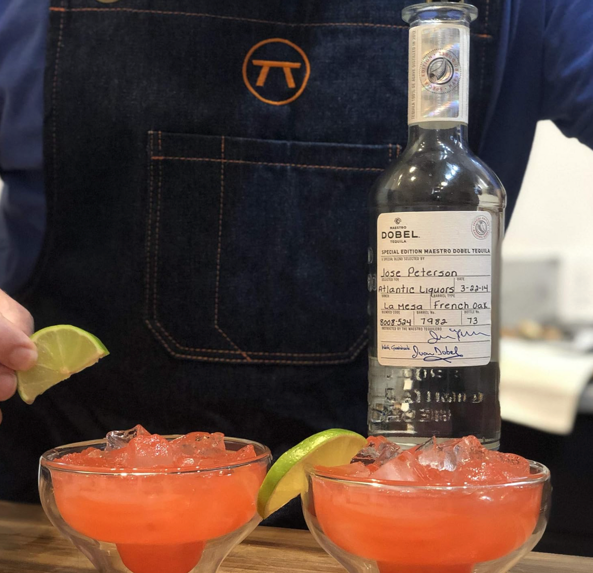 Outset Blue Denim Griller’s Apron – One Size