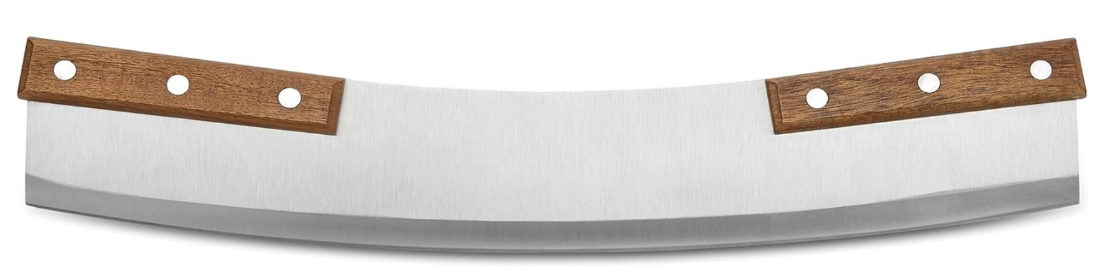 Outset Acacia Handle Pizza Rocker Cutter