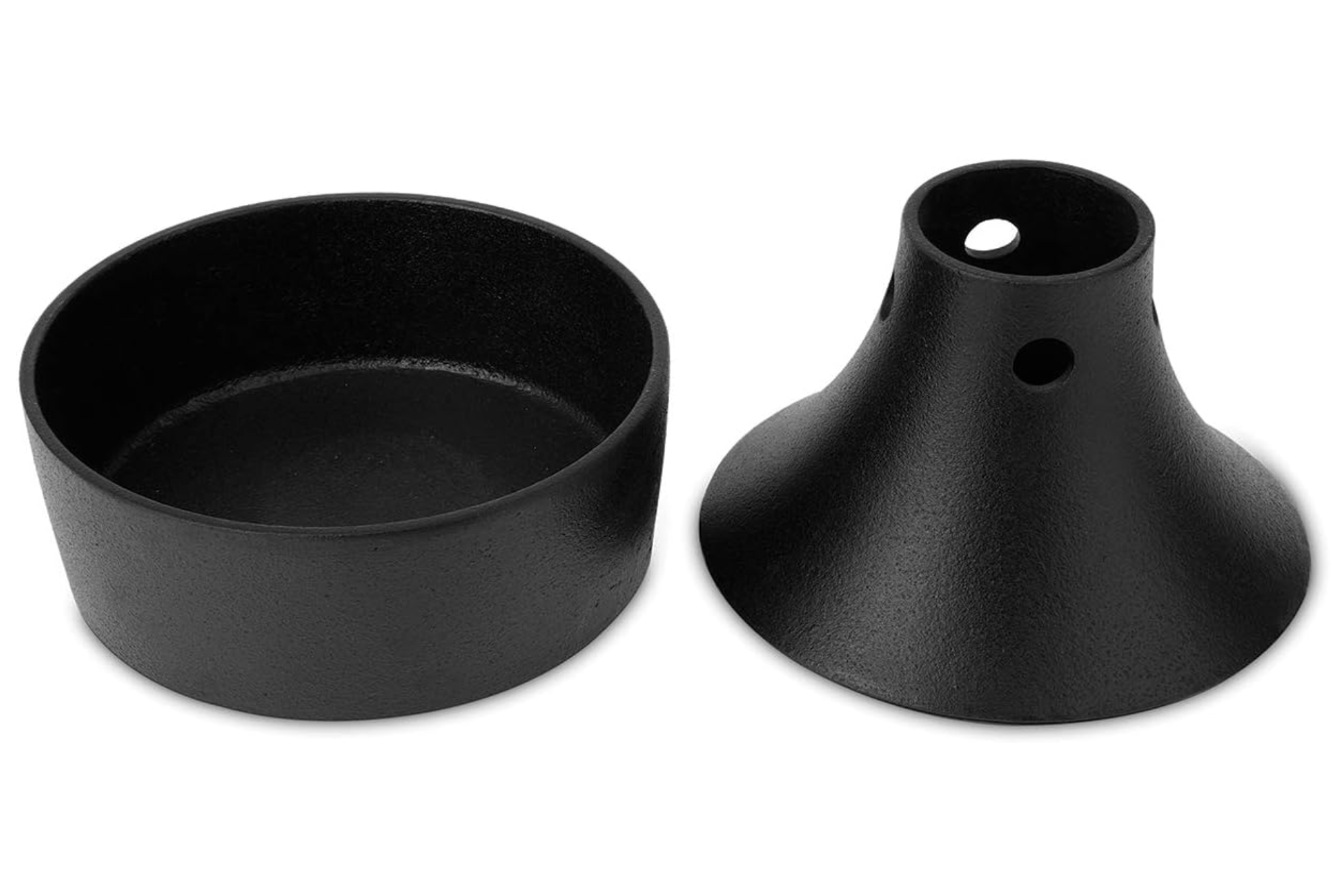 Outset Cast Iron Beer Can Chicken Holder & Flavor Infuser