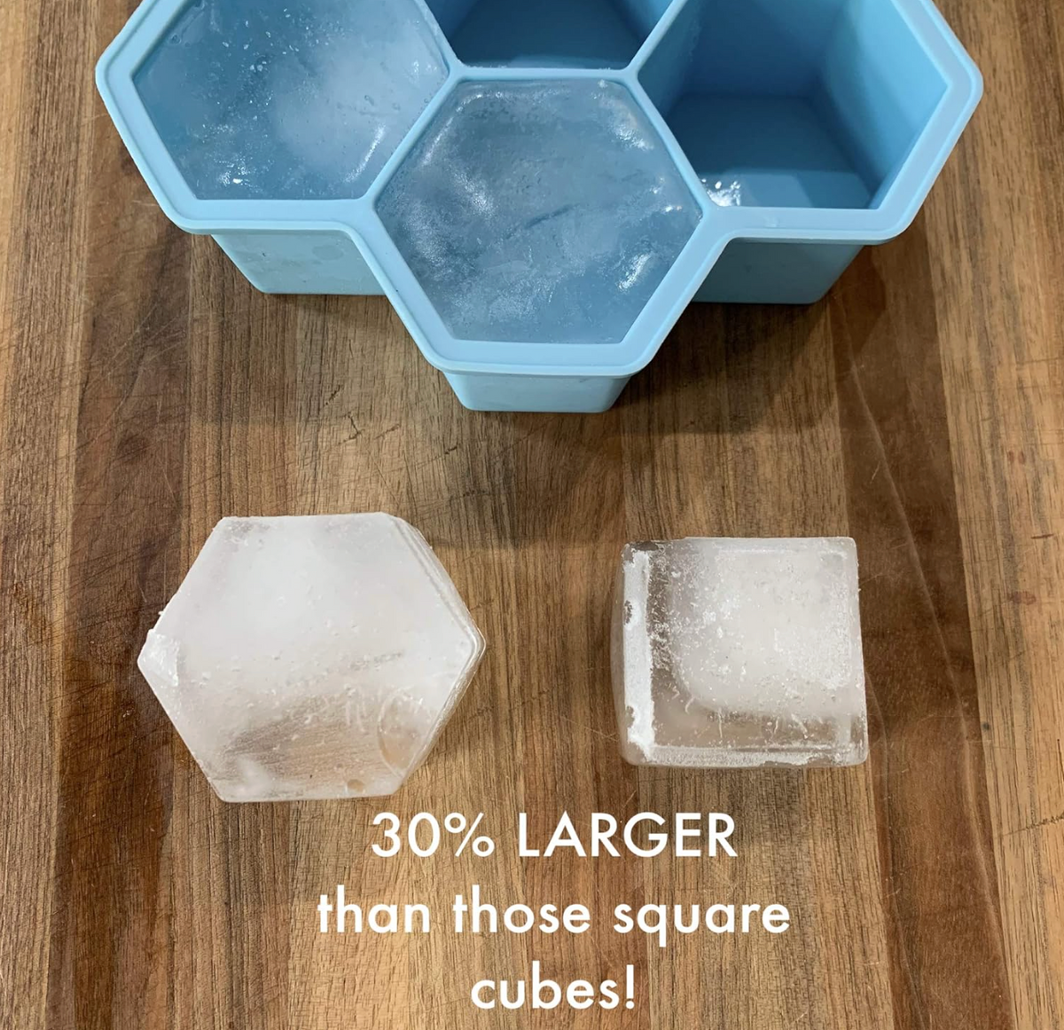 Outset Large Hexagon Ice Cube Tray