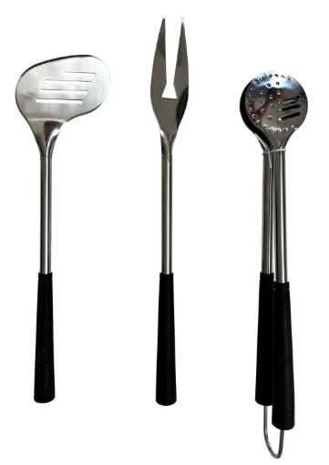 Outset Stainless Steel Golf-Themed Grill Tool Set