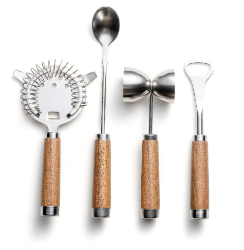 Outset Acacia Bar Tool Kit – Set of 4