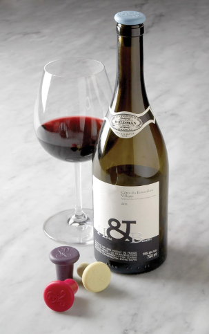 Outset Silicone Wine Stoppers – Set of 4