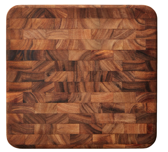 Oslo Square Utility Board – End Grain Acacia Wood