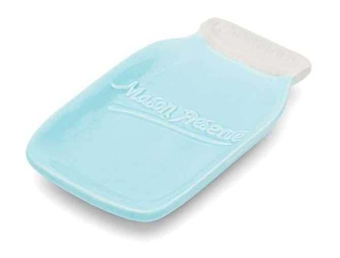 Fox Run Ceramic Mason Jar Spoon Rest