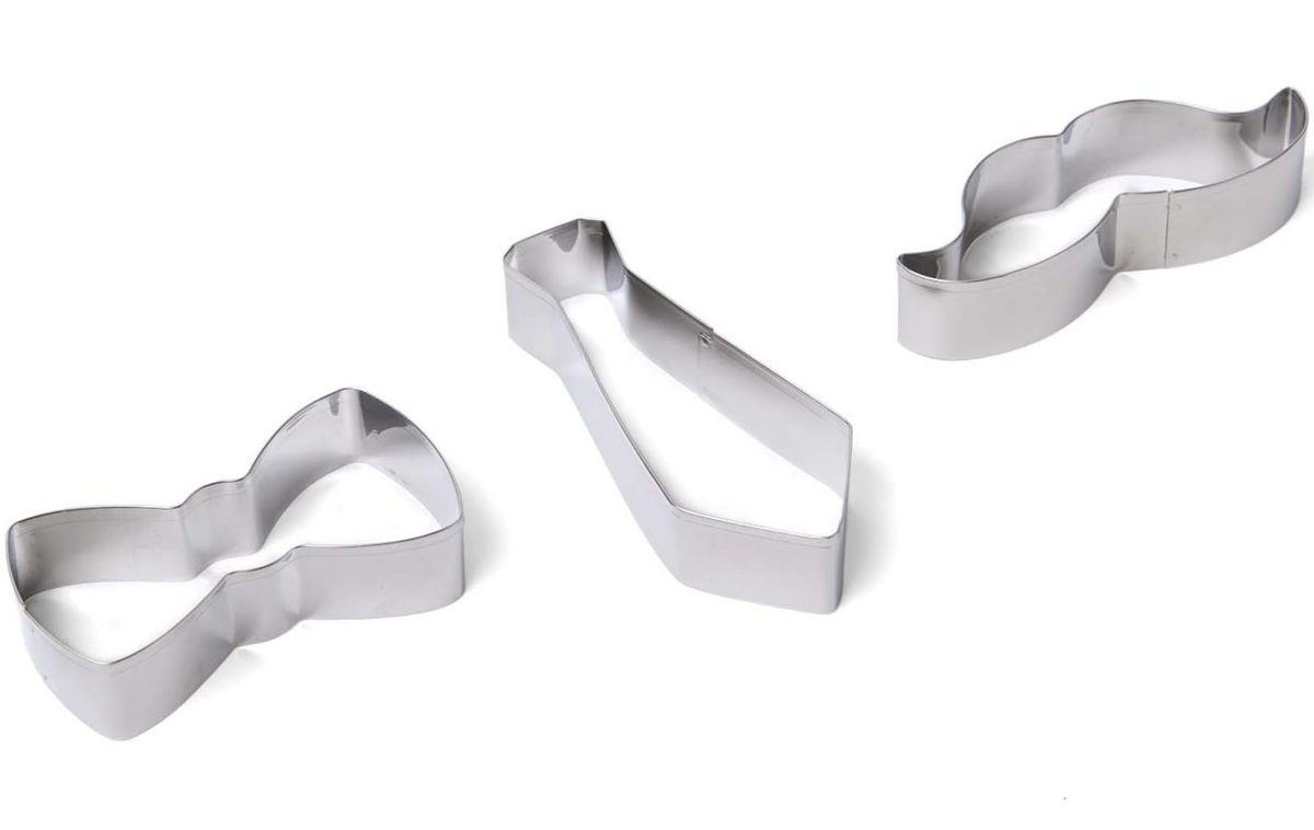 Fox Run Little Man Cookie Cutter – Set of 3