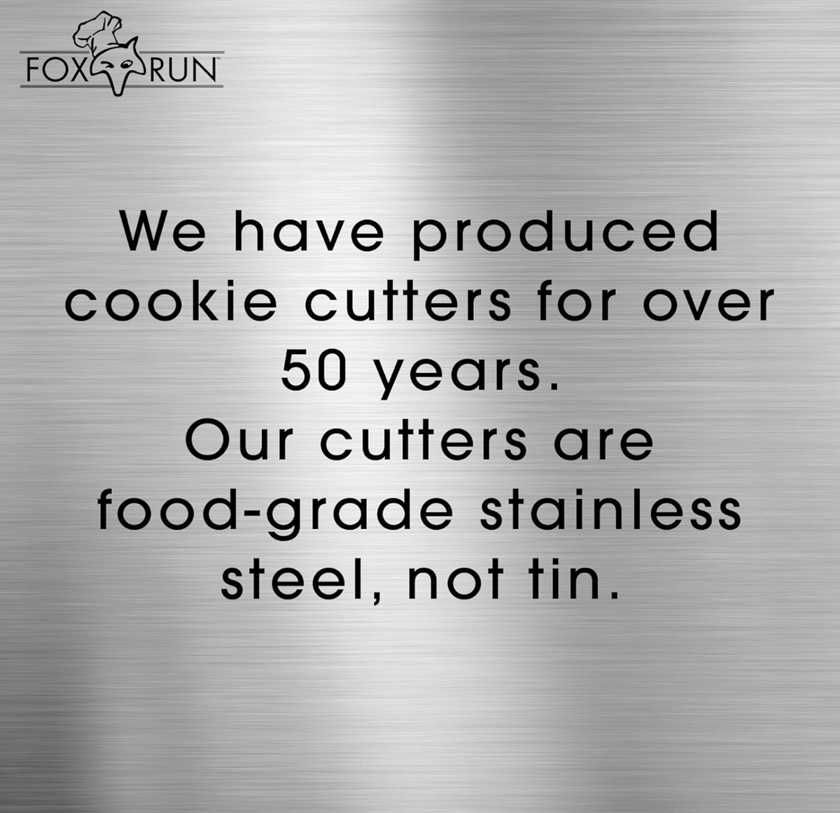 Fox Run Little Man Cookie Cutter – Set of 3