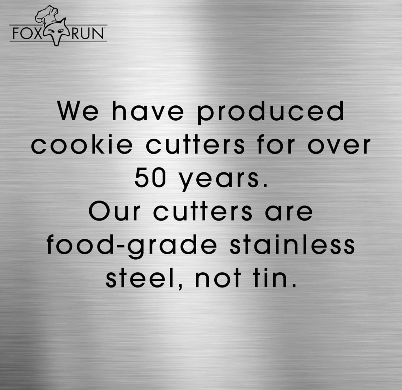 Fox Run Little Man Cookie Cutter – Set of 3