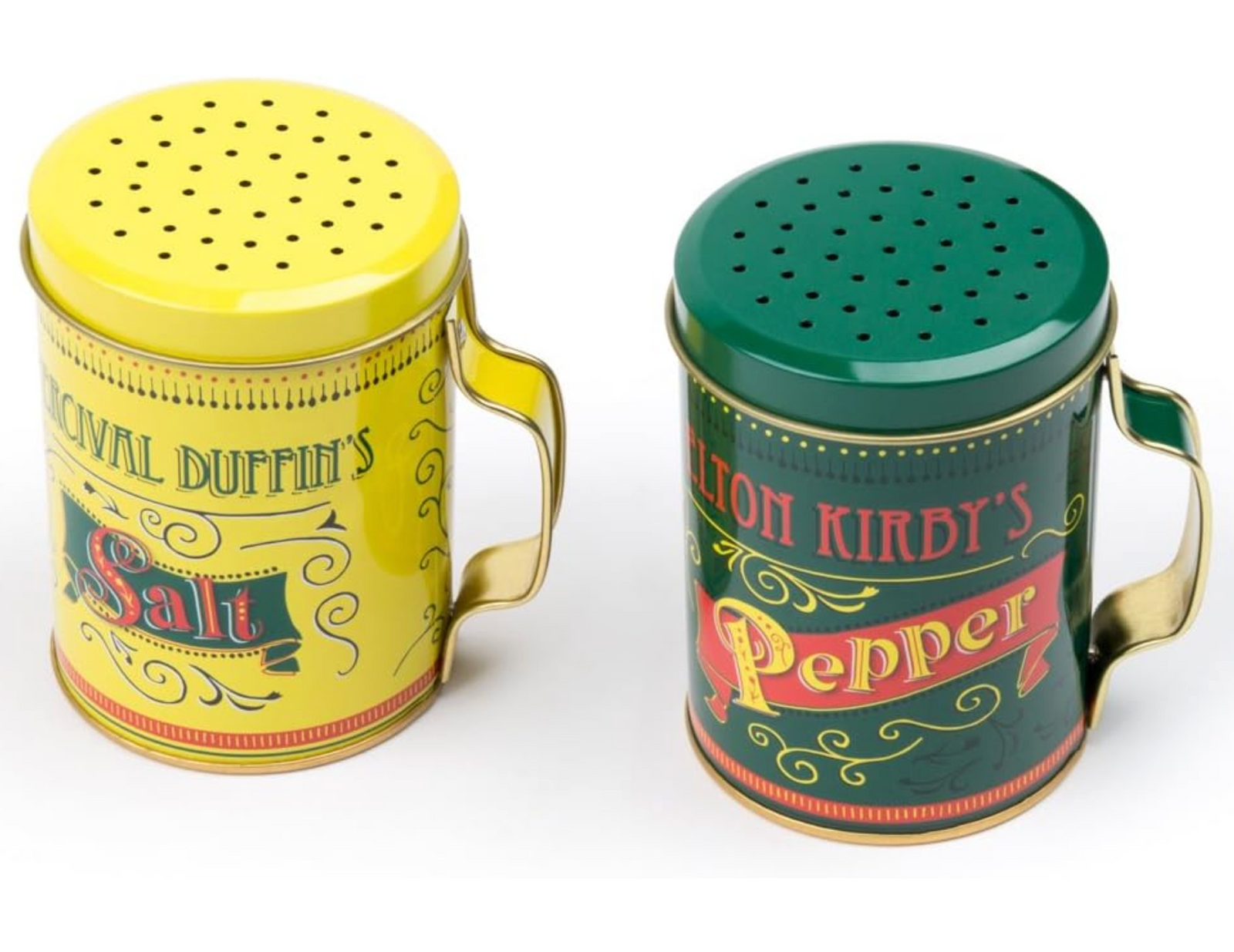 Fox Run Nostalgic Salt & Pepper Shaker Set