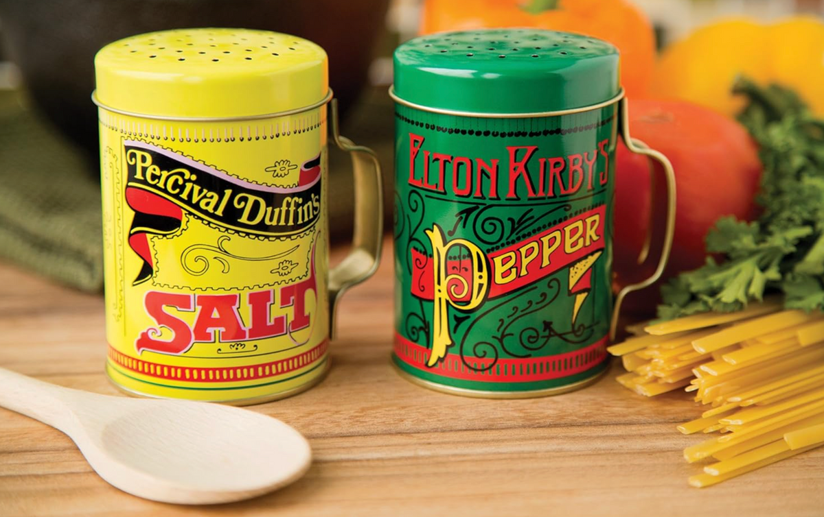 Fox Run Nostalgic Salt & Pepper Shaker Set