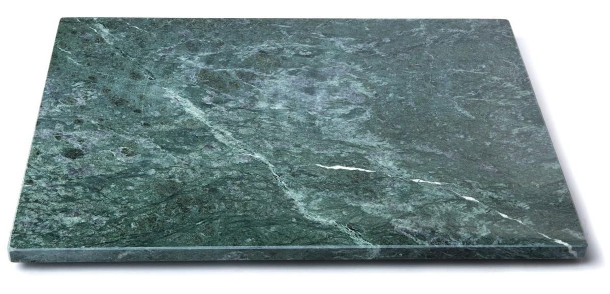 Fox Run Green Marble Pastry Board – 12" x 16"