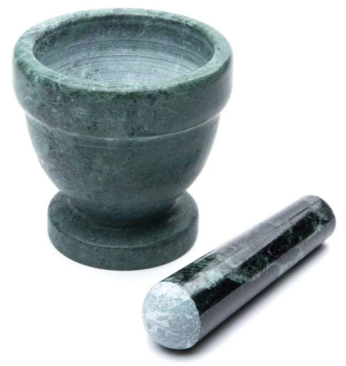 Fox Run Green Marble Mortar & Pestle – 4"