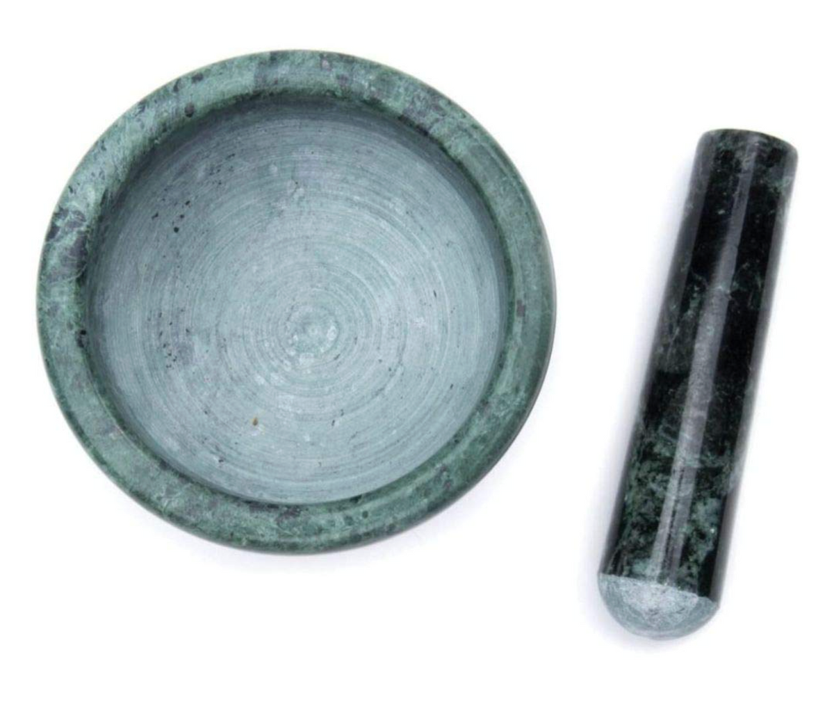 Fox Run Green Marble Mortar & Pestle – 4"