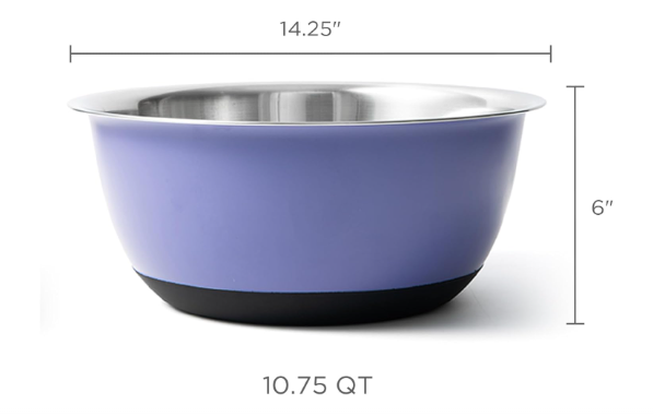 Fox Run Mixing Bowl – 10.75 Qt Purple