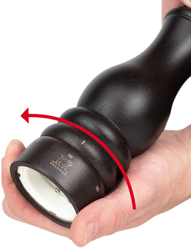 Peugeot Paris U’Select Chocolate Salt and Pepper Mill Set - 6” / 15 cm