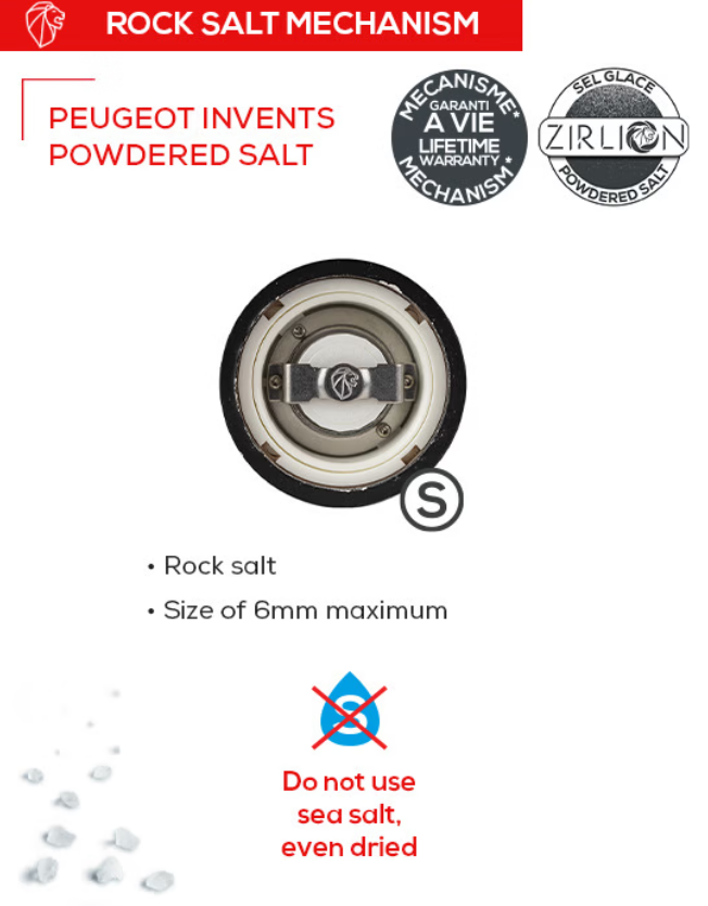 Peugeot Paris U’Select Narural Salt and Pepper Mill Set - 12” / 30 cm