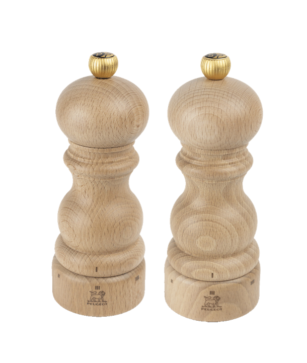 Peugeot Paris U’Select Narural Salt and Pepper Mill Set - 6” / 15 cm