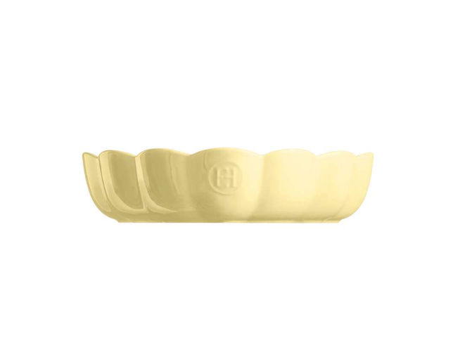 Emile Henry Madeleine Heart-Shaped Dish - Vanilla