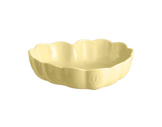 Emile Henry Madeleine Heart-Shaped Dish - Vanilla