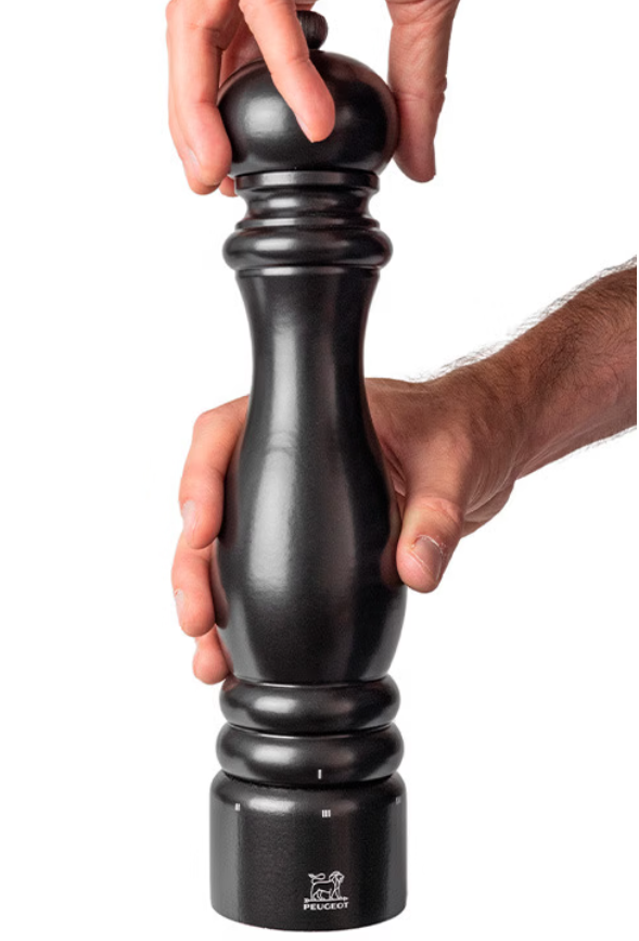 Peugeot Paris U’Select Satin Black Salt and Pepper Mill Set - 12” / 30 cm