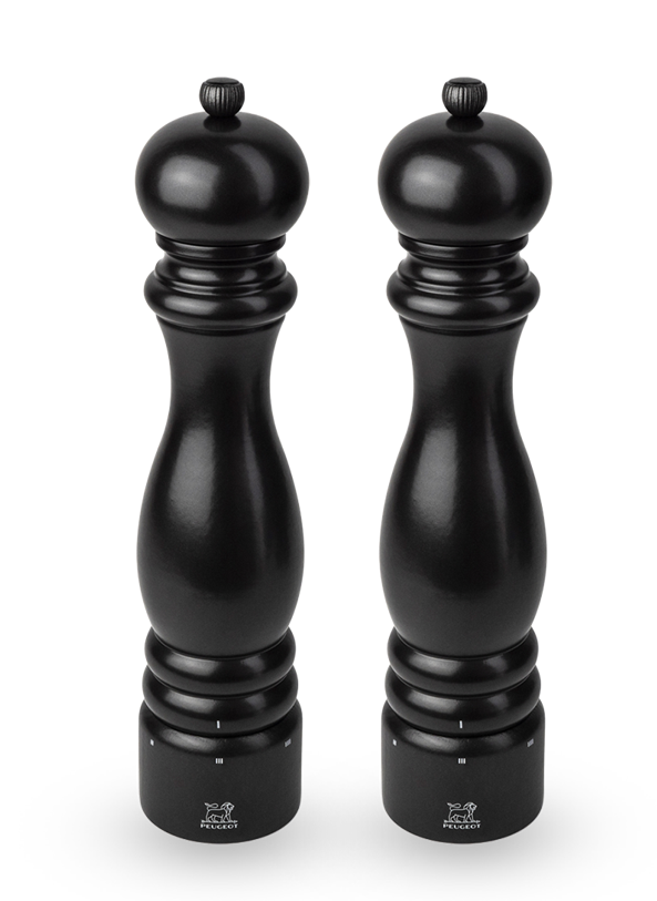 Peugeot Paris U’Select Satin Black Salt and Pepper Mill Set - 12” / 30 cm