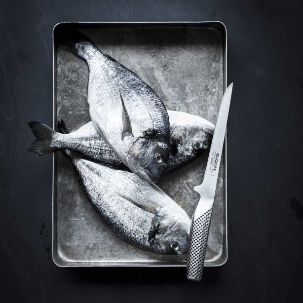 Global Flexible Boning Knife 16cm / 6.5" Global by Kitchen Niche