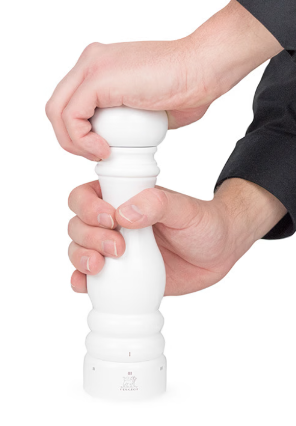 Peugeot Paris U’Select White Lacquer Salt and Pepper Mill Set - 12” / 30 cm