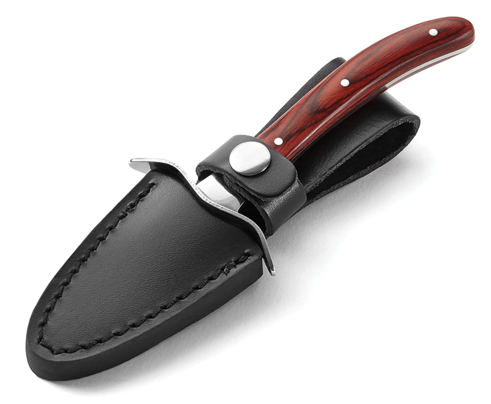 Outset Oyster Knife – Stainless Steel with Pakka Wood Handle