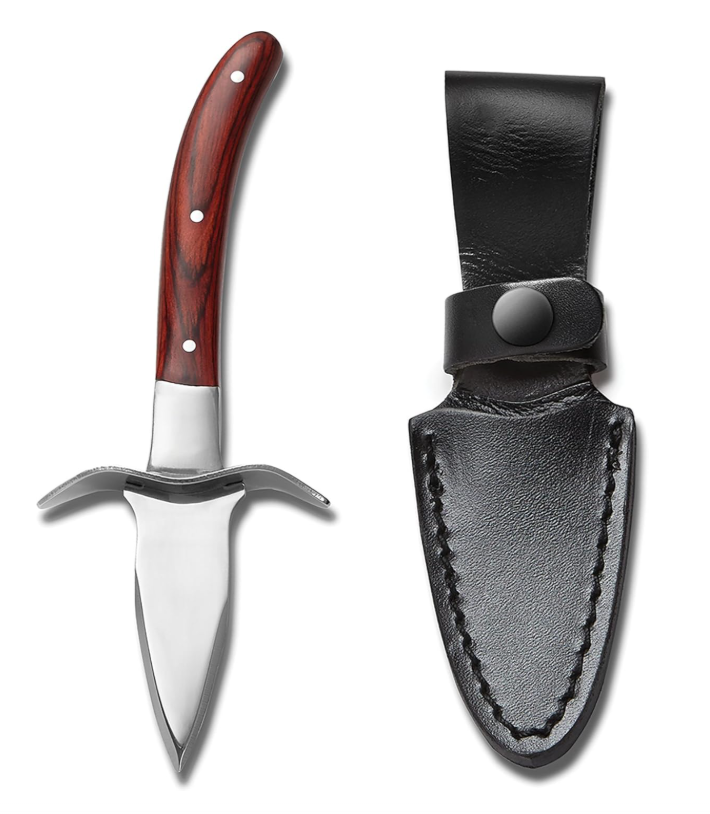 Outset Oyster Knife – Stainless Steel with Pakka Wood Handle