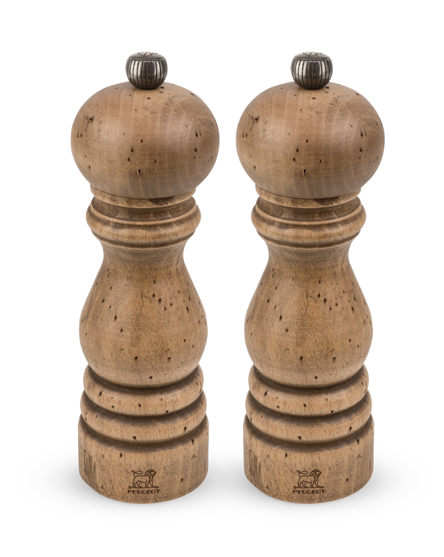Peugeot Paris Antique 18cm Salt &amp; Pepper Mill Set by Kitchen Niche