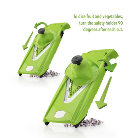 Swissmar Borner V-Power V-Slicer Mandoline Slicer – Green by Kitchen Niche