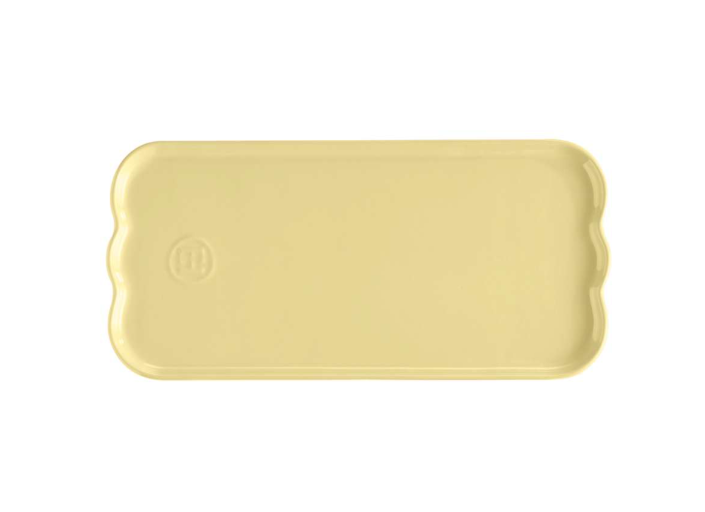 Emile Henry Madeleine Serving Plate - Vanilla