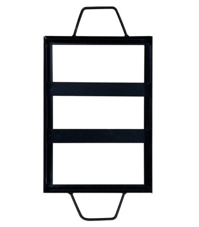 Outset Himalayan Salt Plank with Holder Tray – 12 x 8 x 1.5"