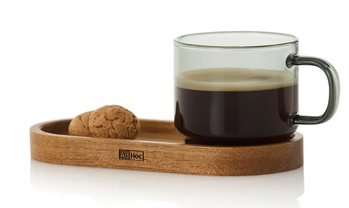 AdHoc Impact Espresso Cup & Coaster Set – 70 ml