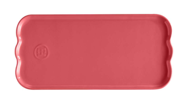 Emile Henry Madeleine Serving Plate – Rose Candy – 31.5 x 15 x 2 cm Emile Henry by Kitchen Niche