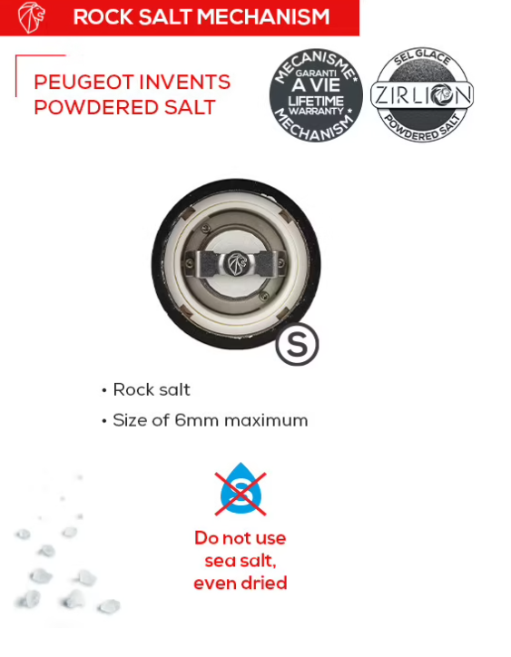 Peugeot Paris U’Select Natural Salt Mill – 23 cm / 9"