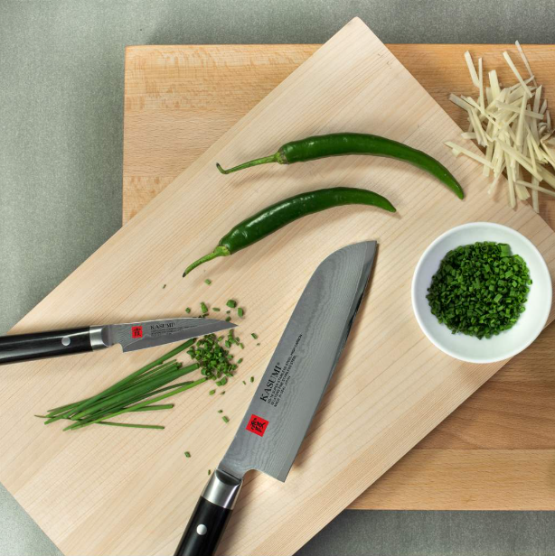 Kasumi Damascus Santoku Knife 13 cm  / 5" Kasumi by Kitchen Niche