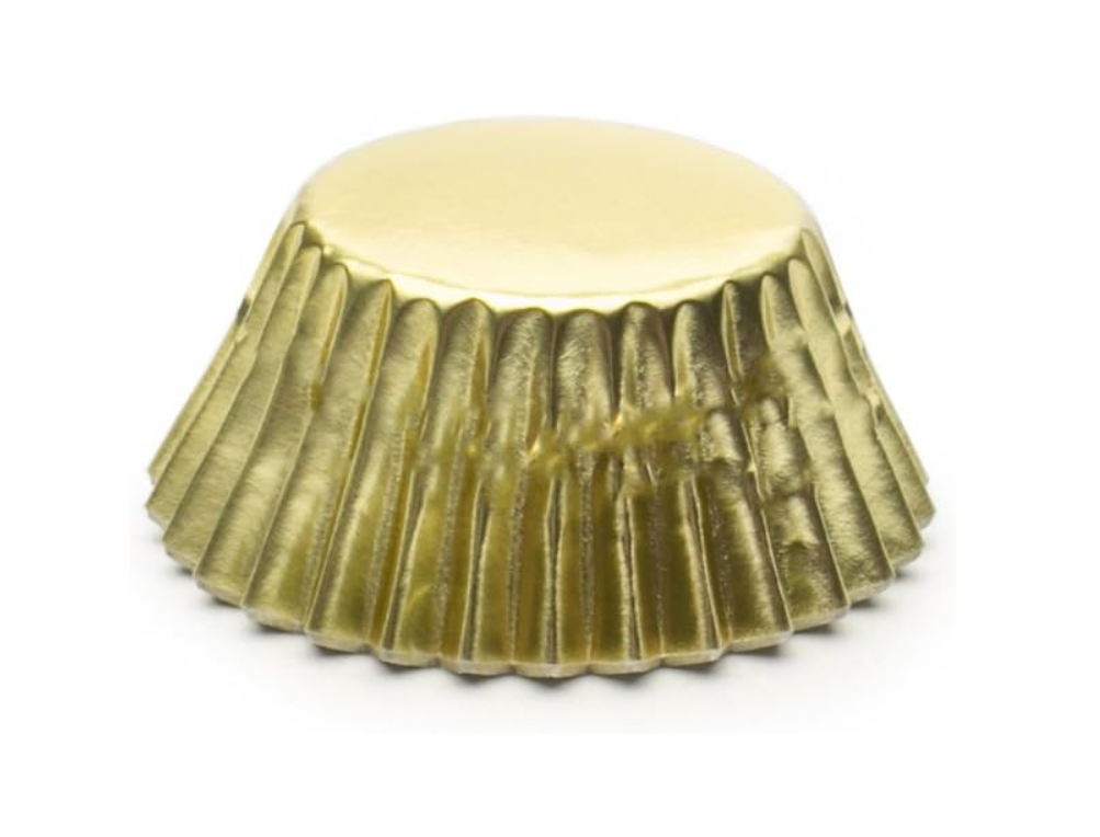 Fox Run Gold Foil Mini Baking Cup Set of 48