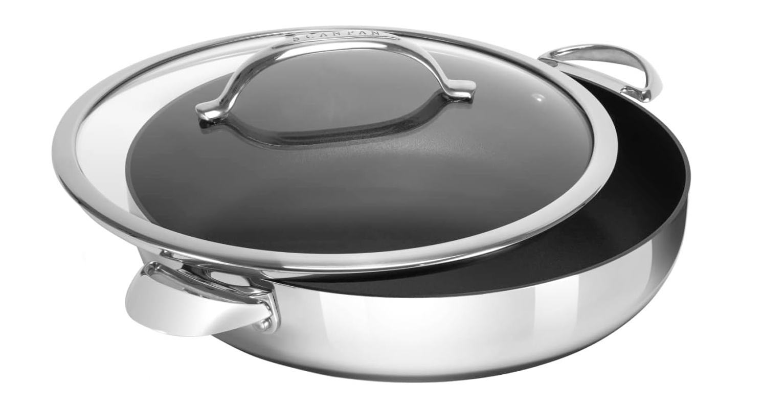 Scanpan HaptIQ Chef Pan with Lid – 32 cm / 5.0 L