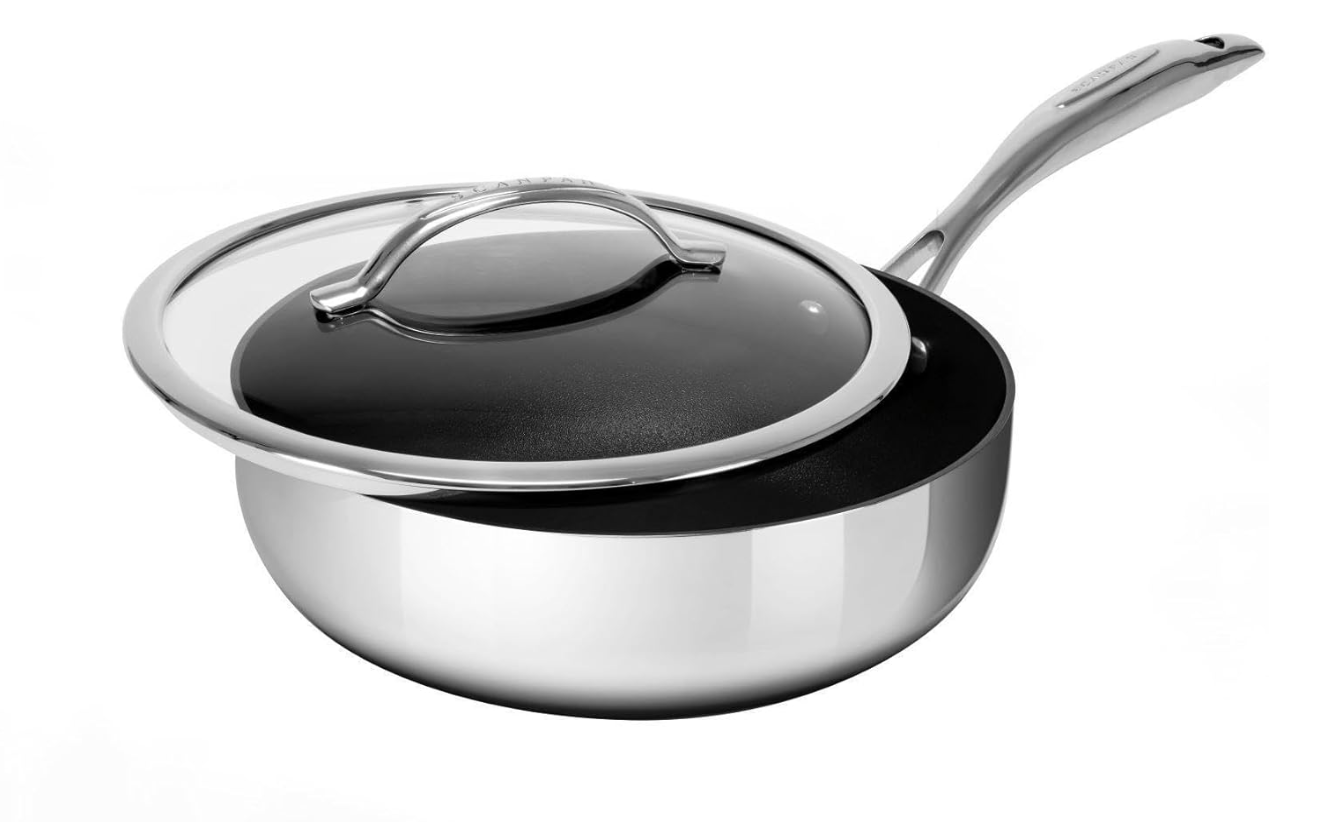 Scanpan HaptIQ Deep Sauté Pan with Lid – 26 cm / 3.7 L