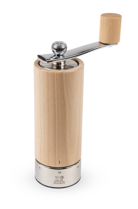 Peugeot Isen u'Select Natural Crank Handle Salt Mill - 18 cm / 7"