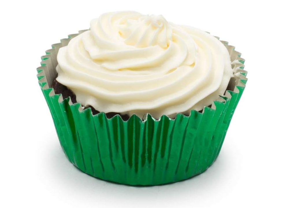 Fox Run Green Foil Baking Cup Set of 32