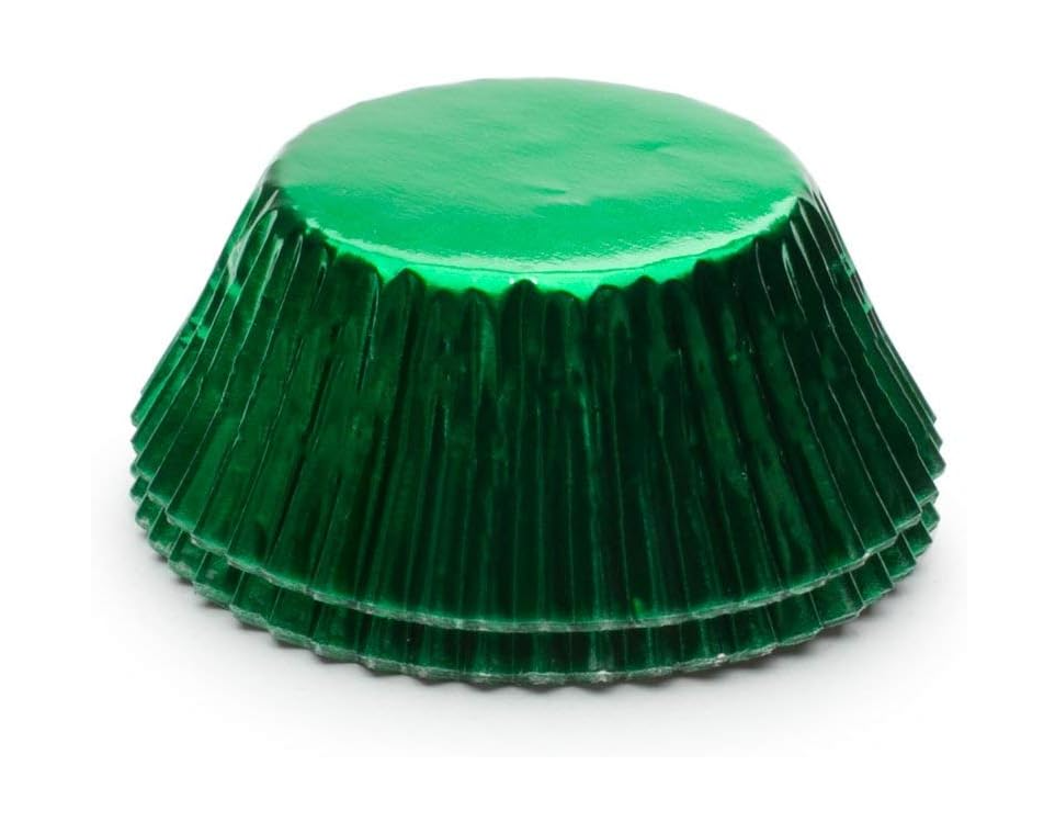 Fox Run Green Foil Baking Cup Set of 32
