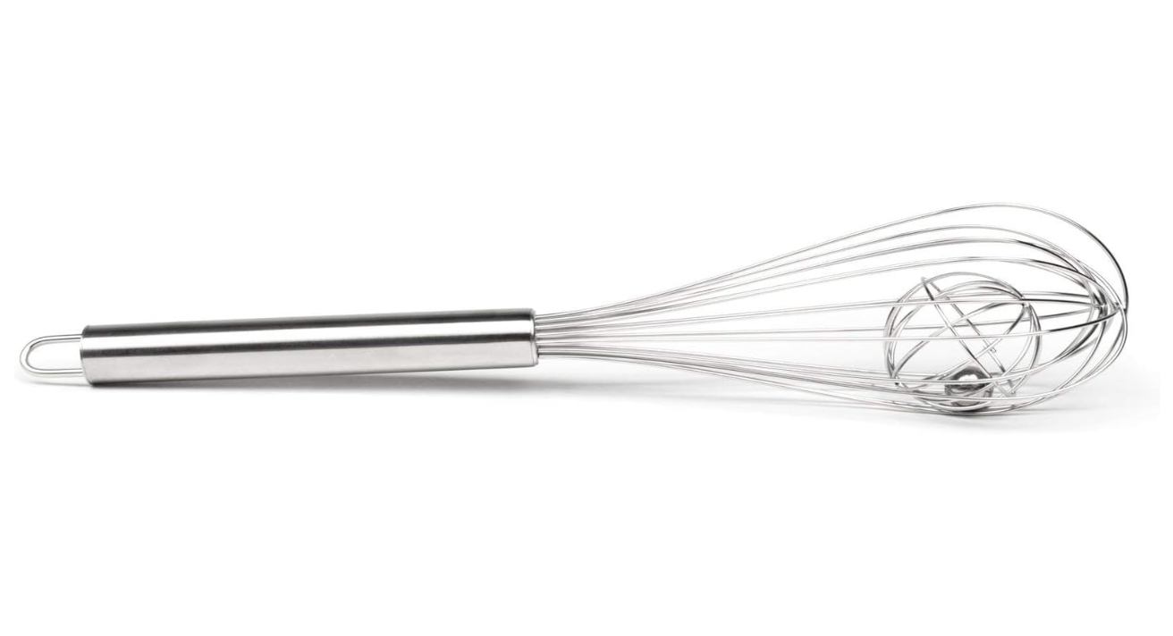 Fox Run Stainless Steel Basket Cage Whisk 12"