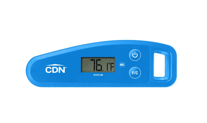 CDN Folding Digital Thermometer - Blue
