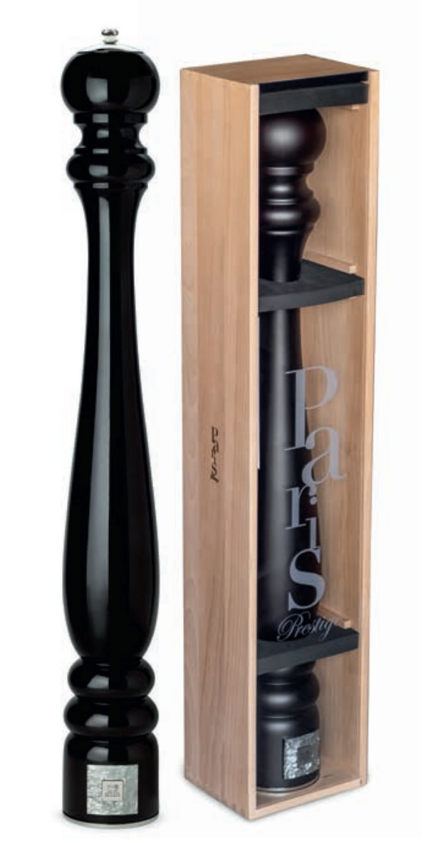 Peugeot Paris Prestige Black Lacquer Pepper Mill - 110 cm / 43"