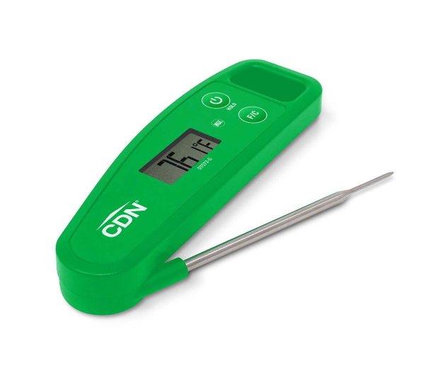 CDN Folding Digital Thermometer - Green