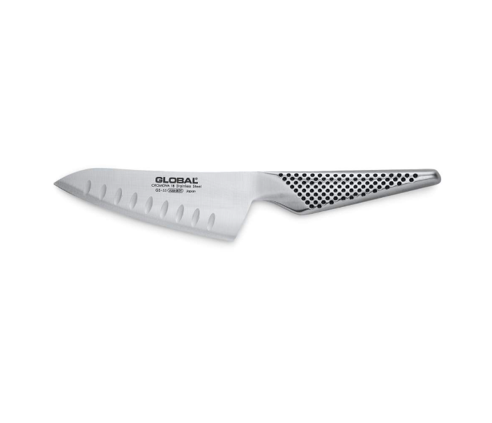 Global Oriental Santoku Knife Fluted 12cm / 4.75" Global by Kitchen Niche