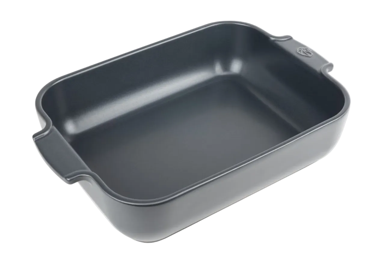 Peugeot Ceramic Baking Dish – Rectangular – Slate – 32 cm